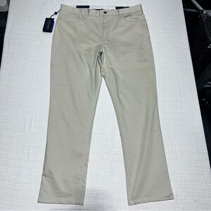 NWT Polo Golf Ralph Lauren Tailored Fit Pants 34x30 Basic Sand Stretch Wicking